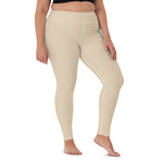 Champagne Yoga-Leggings