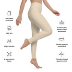 Champagne Yoga-Leggings